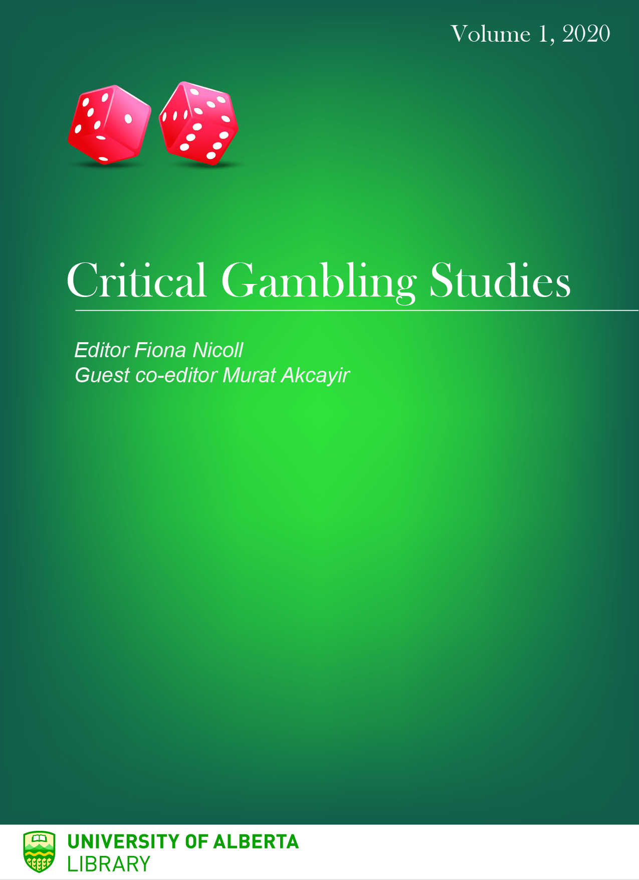 Critical Gambling Studies Volume 1